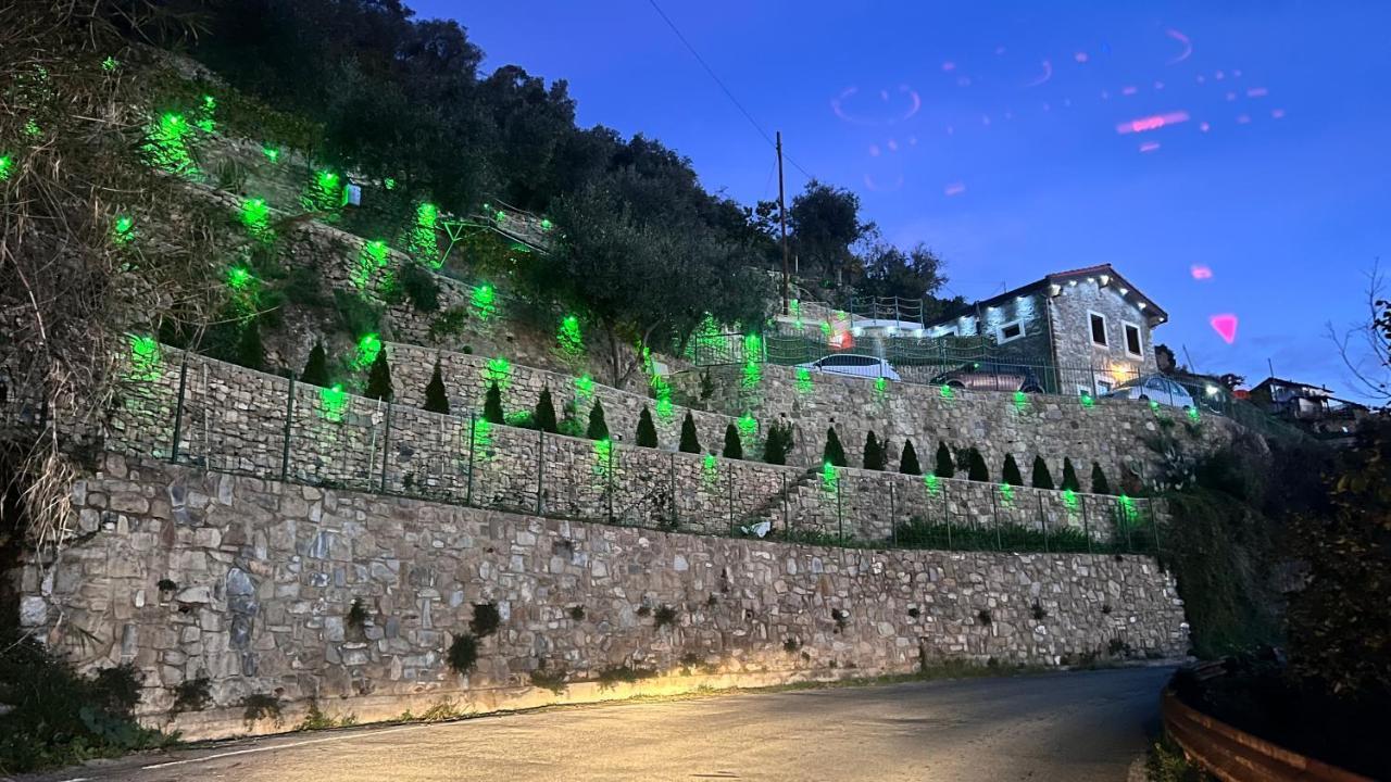 Villa Di Campagna Con Vista Mare 5 Camere Da Letto Pampara Exterior foto