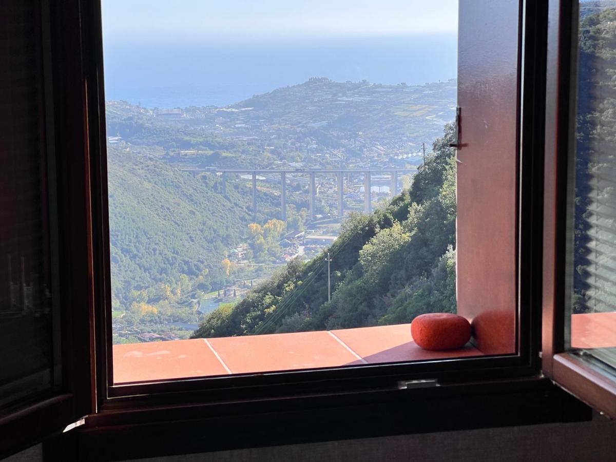 Villa Di Campagna Con Vista Mare 5 Camere Da Letto Pampara Exterior foto