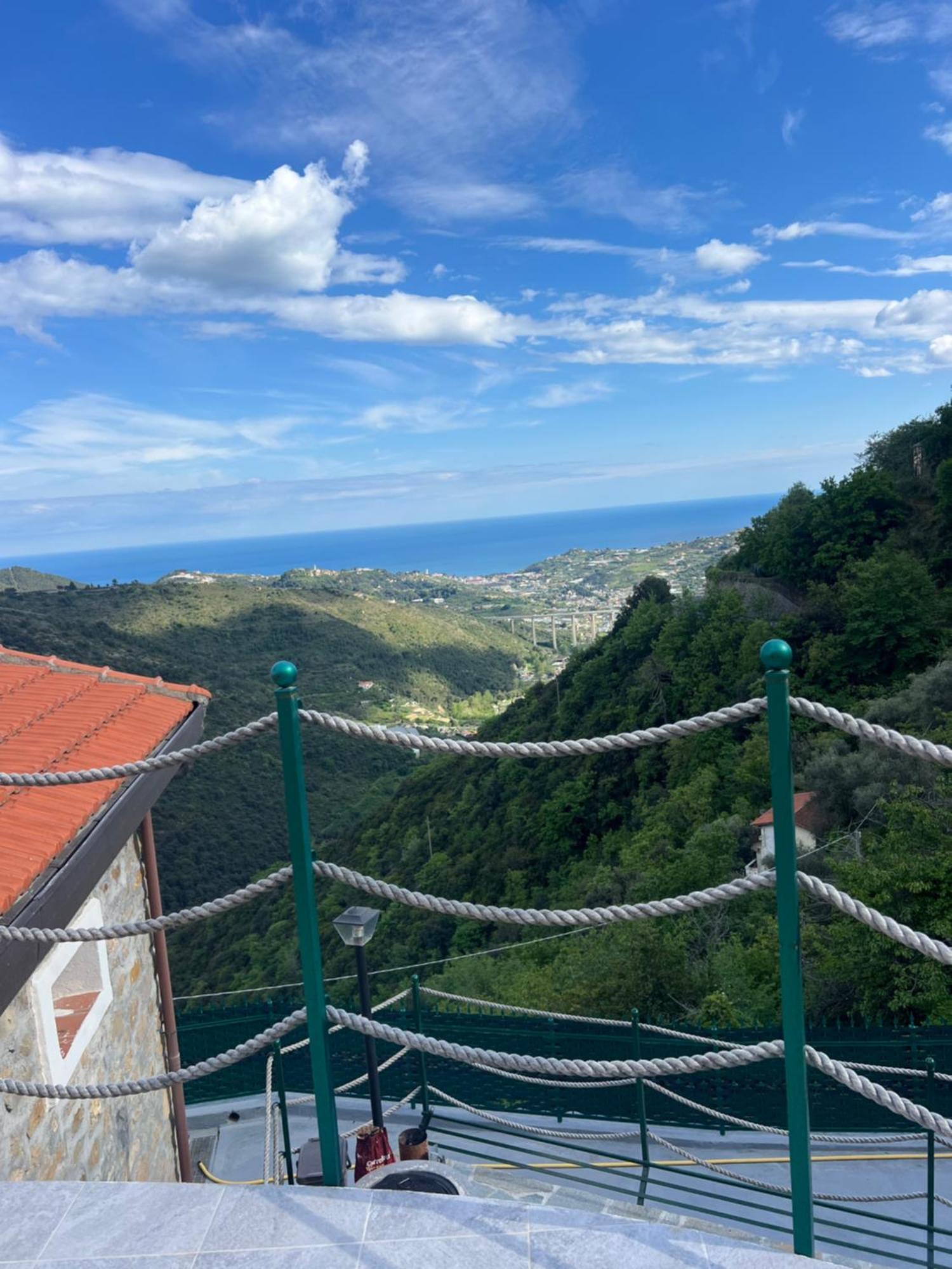 Villa Di Campagna Con Vista Mare 5 Camere Da Letto Pampara Exterior foto